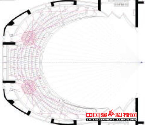 Design the acoustics of the Auditorium in the Theater of Minnan