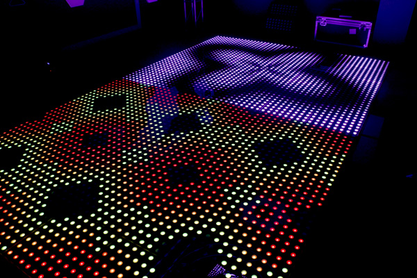 LED Induction floor screen