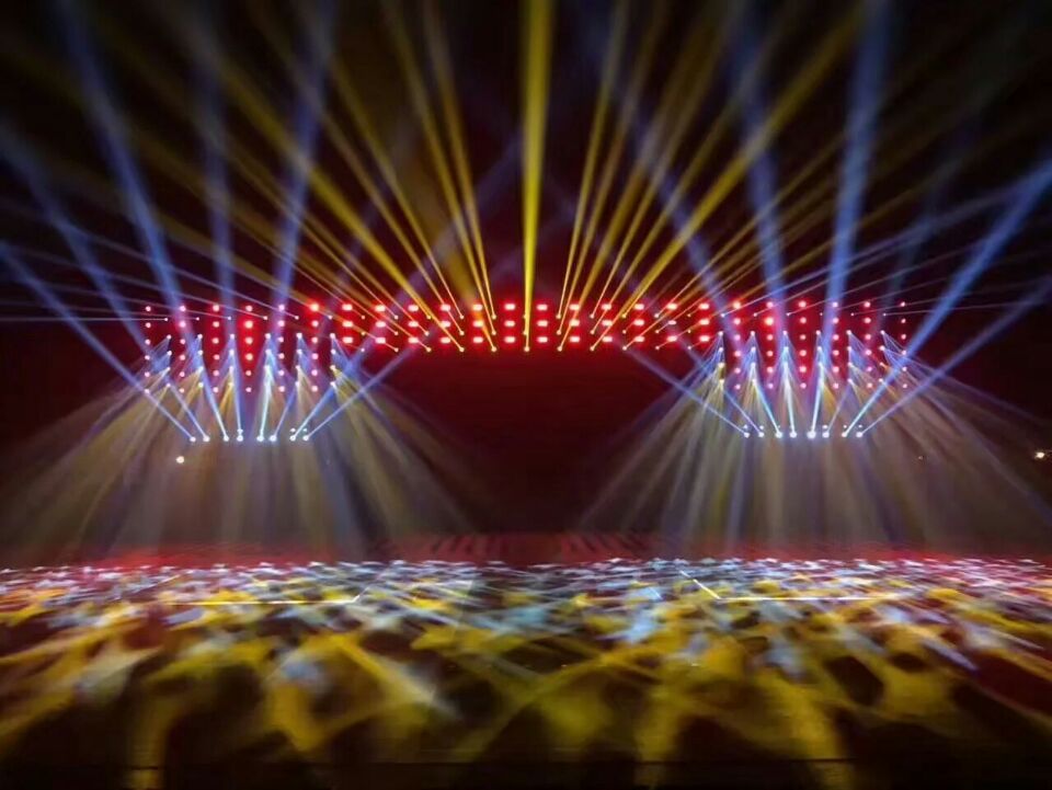 Sicheng stage lighting choreography effect of the production and form