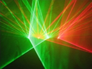 Full color RG 4 animated laser lights