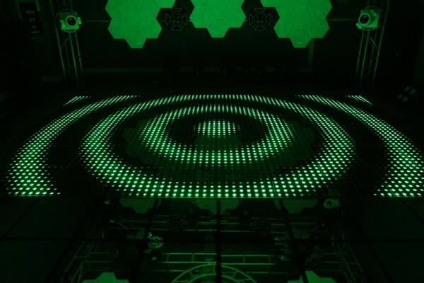 LED3D地板屏效果图