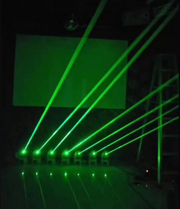 LED吸顶灯染色激光灯效果图
